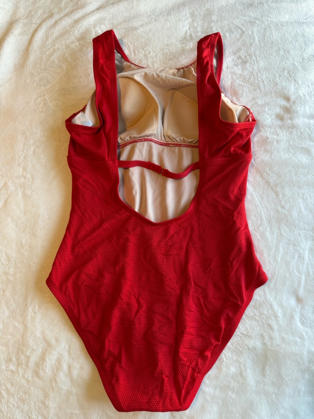 Kona Sol Red-Trim One Piece Swimsuit - Picture 2 of 8